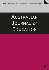 Modern academic journal cover