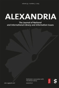 Modern academic journal cover