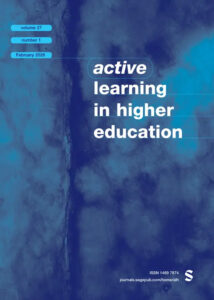Modern academic journal cover