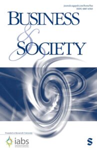 Modern academic journal cover