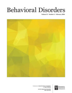 Modern academic journal cover