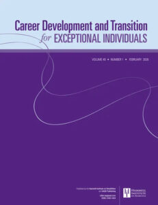 Modern academic journal cover