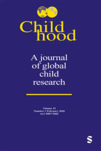 Modern academic journal cover