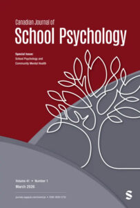 Modern academic journal cover