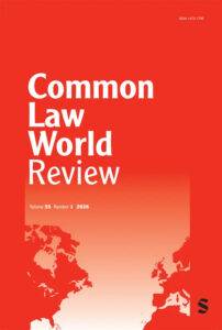 Modern academic journal cover
