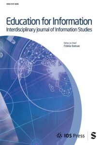 Modern academic journal cover