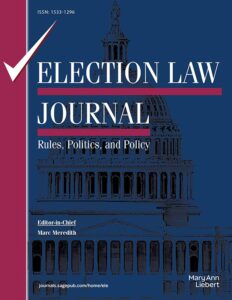 Modern academic journal cover