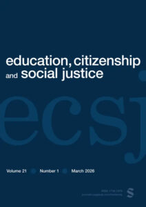 Modern academic journal cover