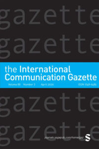 Modern academic journal cover