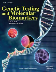 Modern academic journal cover