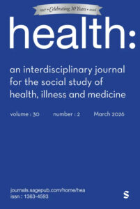 Modern academic journal cover