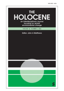 Modern academic journal cover