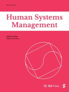 Modern academic journal cover