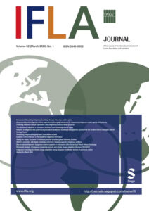 Modern academic journal cover