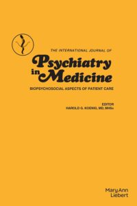 Modern academic journal cover