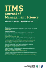 Modern academic journal cover