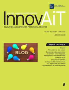 Modern academic journal cover