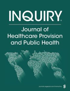Modern academic journal cover