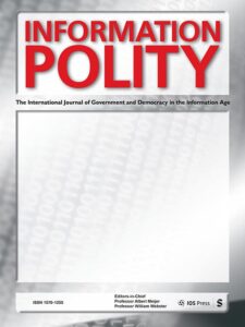Modern academic journal cover