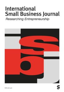 Modern academic journal cover
