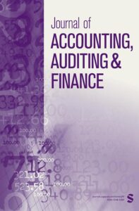Modern academic journal cover