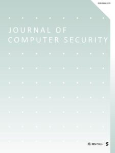Modern academic journal cover