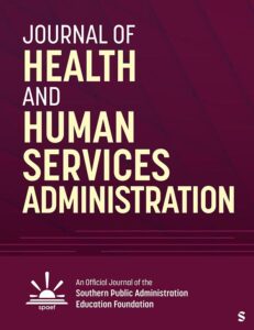 Modern academic journal cover