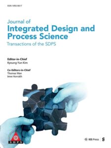 Modern academic journal cover
