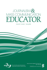 Modern academic journal cover