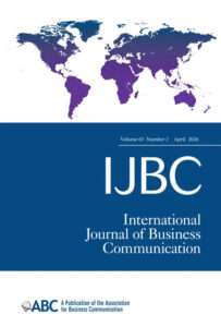 Modern academic journal cover
