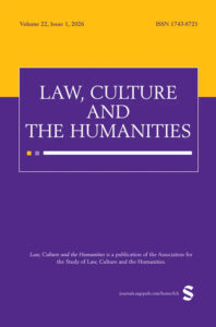 Modern academic journal cover