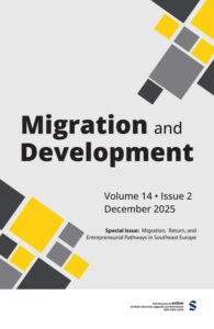 Modern academic journal cover