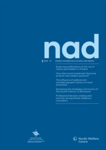 Modern academic journal cover