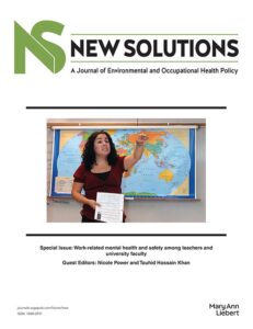 Modern academic journal cover