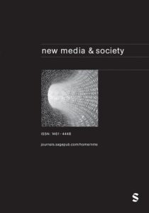 Modern academic journal cover