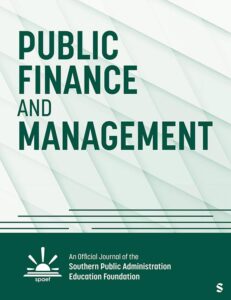 Modern academic journal cover
