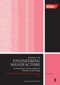 Modern academic journal cover