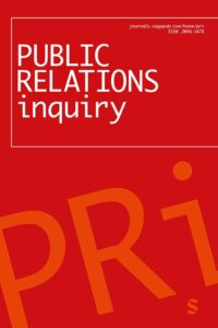 Modern academic journal cover