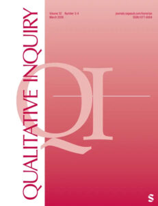 Modern academic journal cover