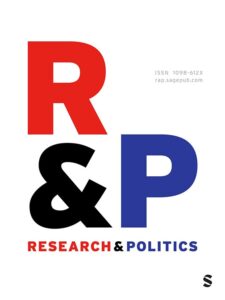 Modern academic journal cover