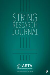 Modern academic journal cover