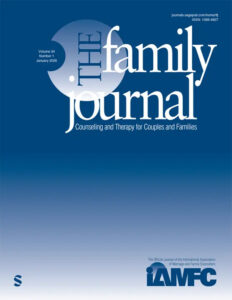 Modern academic journal cover