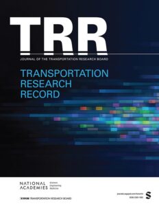 Modern academic journal cover