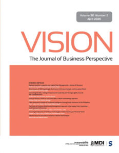 Modern academic journal cover