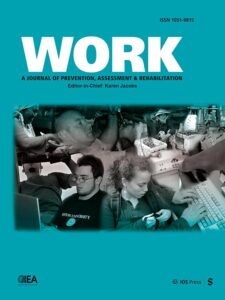 Modern academic journal cover